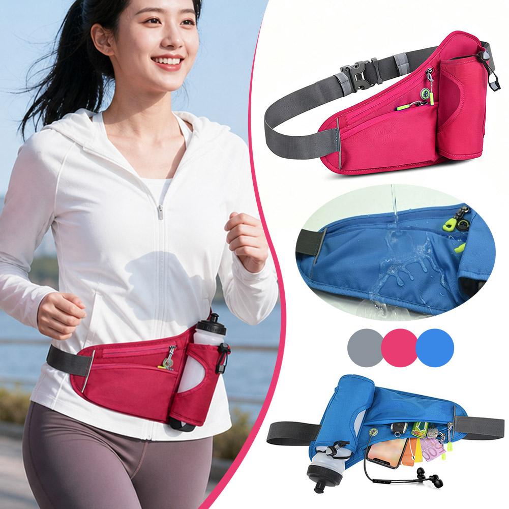 Running Belt Waist - Waterproof Running Waist Pack Adjustable Sports