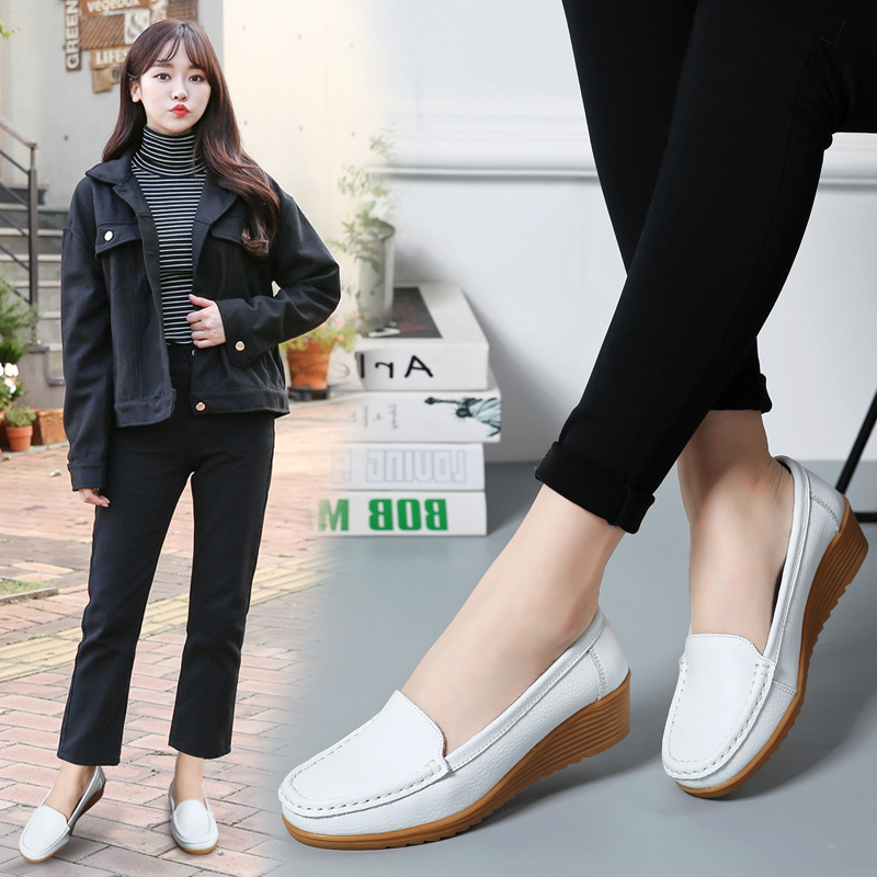 Insole Arch Support - Female Easy Clean White Nurse Footwear