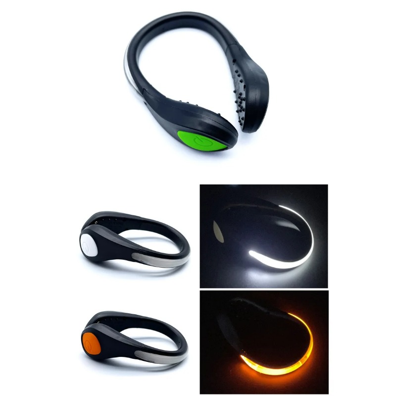 Running Gear Equipment - New Luminous Shoe Clip Light LED
