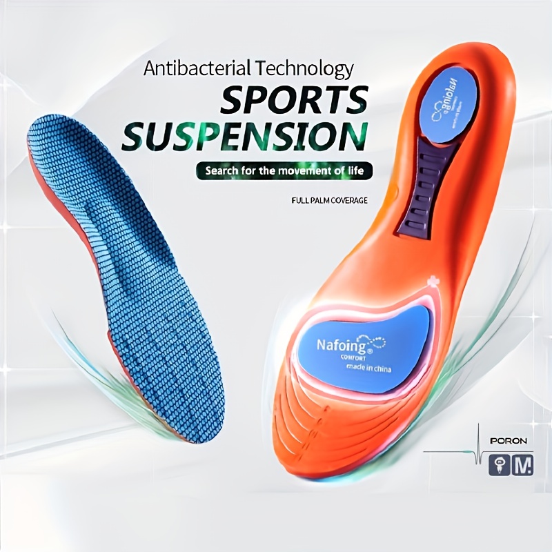 Insole Arch Support - EVA Shock Absorption Comfortable Breathable Insole