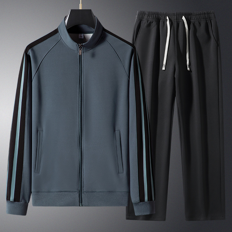 Running Jogging Gear - 2026 Zipper Sports Men running Sets