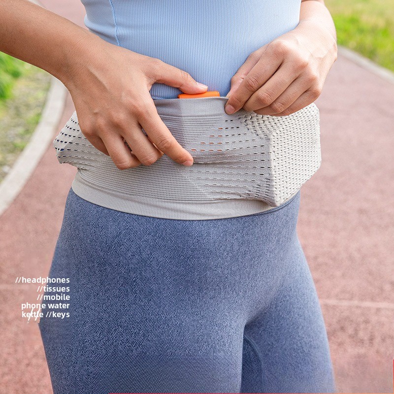Running Belt Waist - Invisible Breathable Running Fanny Pack, Multifunctional