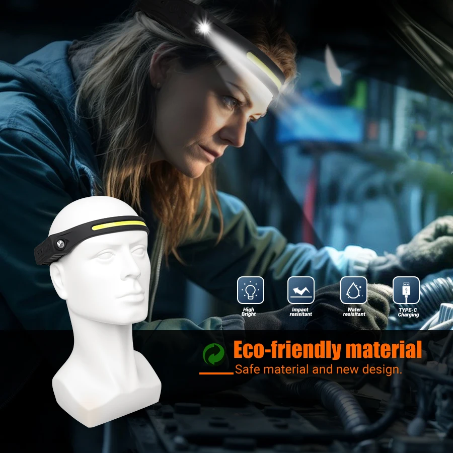 Rechargeable Headlight Motion  - Running Headlamp Led review and price