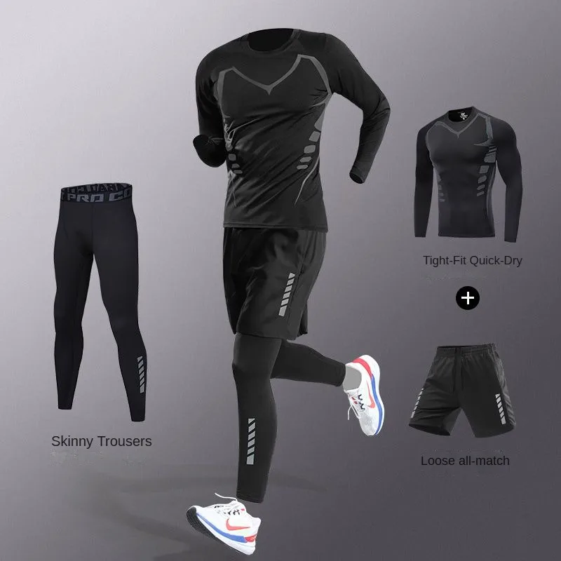 3-7Pcs Men's Ice Fiber Quick-D - Running Jogging Gear review and price