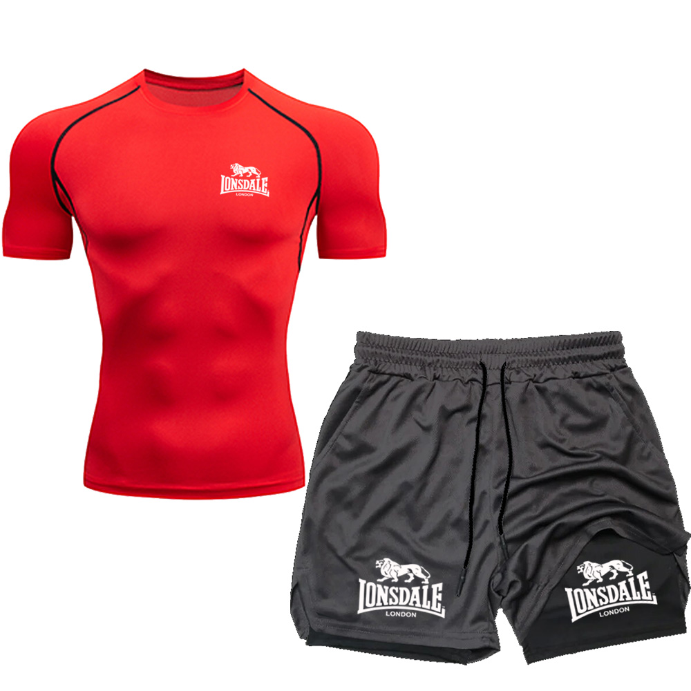 LONSDALE Men's Multi Pocket Sh - Running Jogging Gear review and price