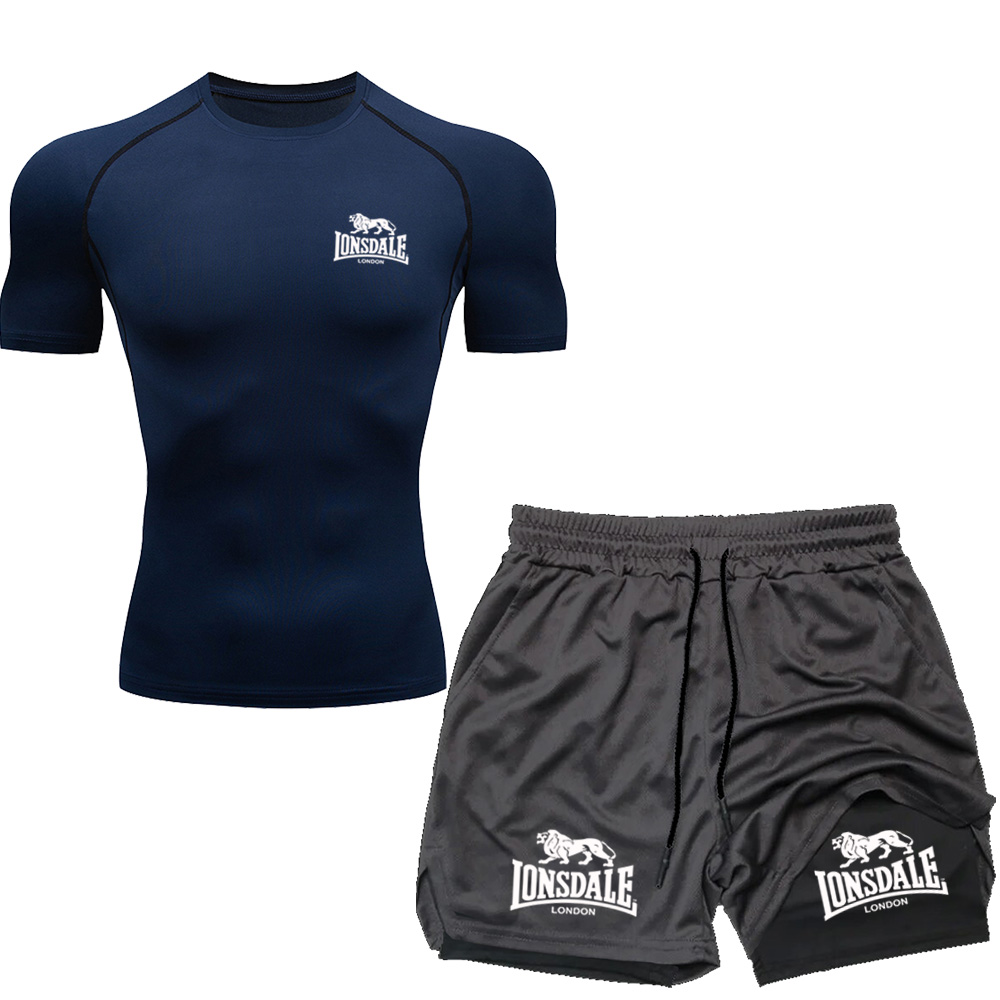 LONSDALE Men's Multi Pocket Sh - Running Jogging Gear review and price