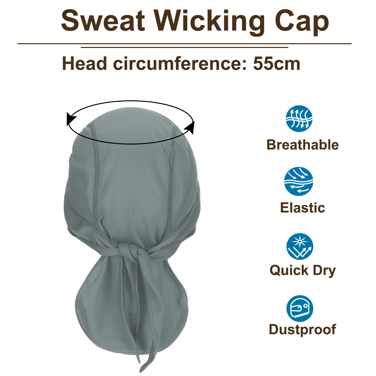 Uxcell Handkerchief Head Man H - Running Gear Hat review and price
