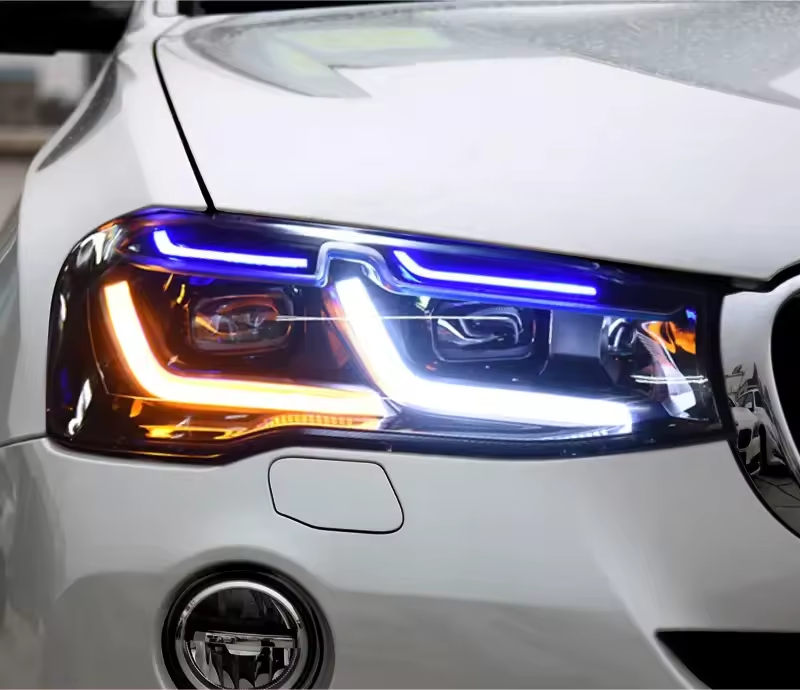 Auto Car Head Lights For BMW F - Running Headlamp Led review and price