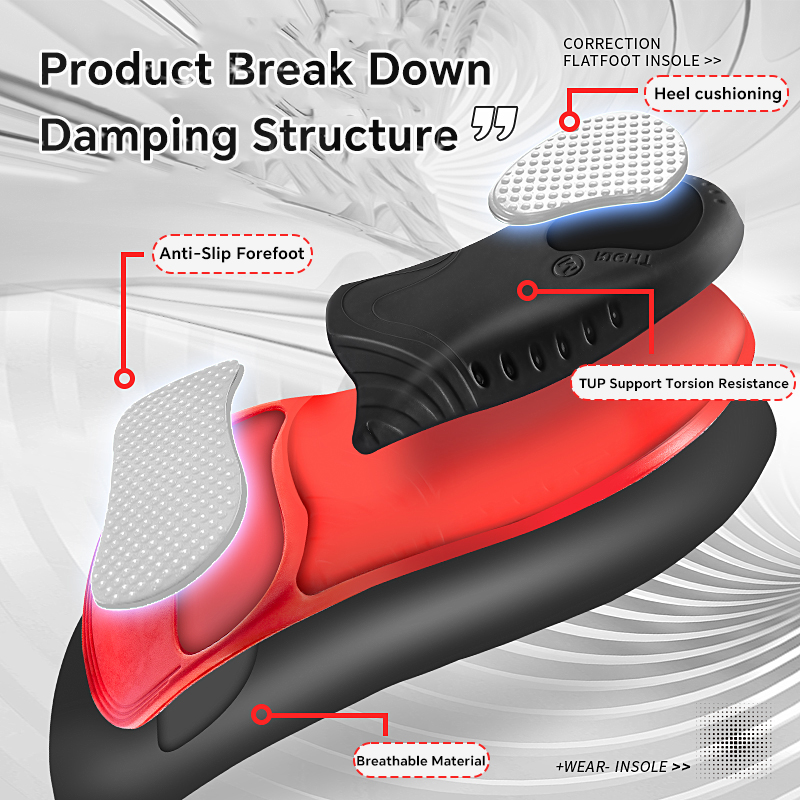 220+ Lbs Premium Orthopedic He - Insole Arch Support review and price