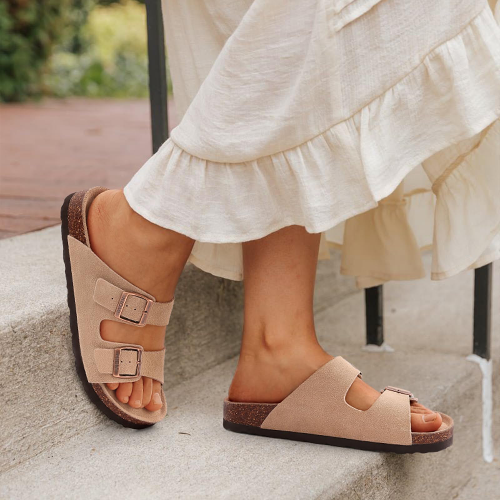 Litfun Classic Cork Sandals Fo - Insole Arch Support review and price